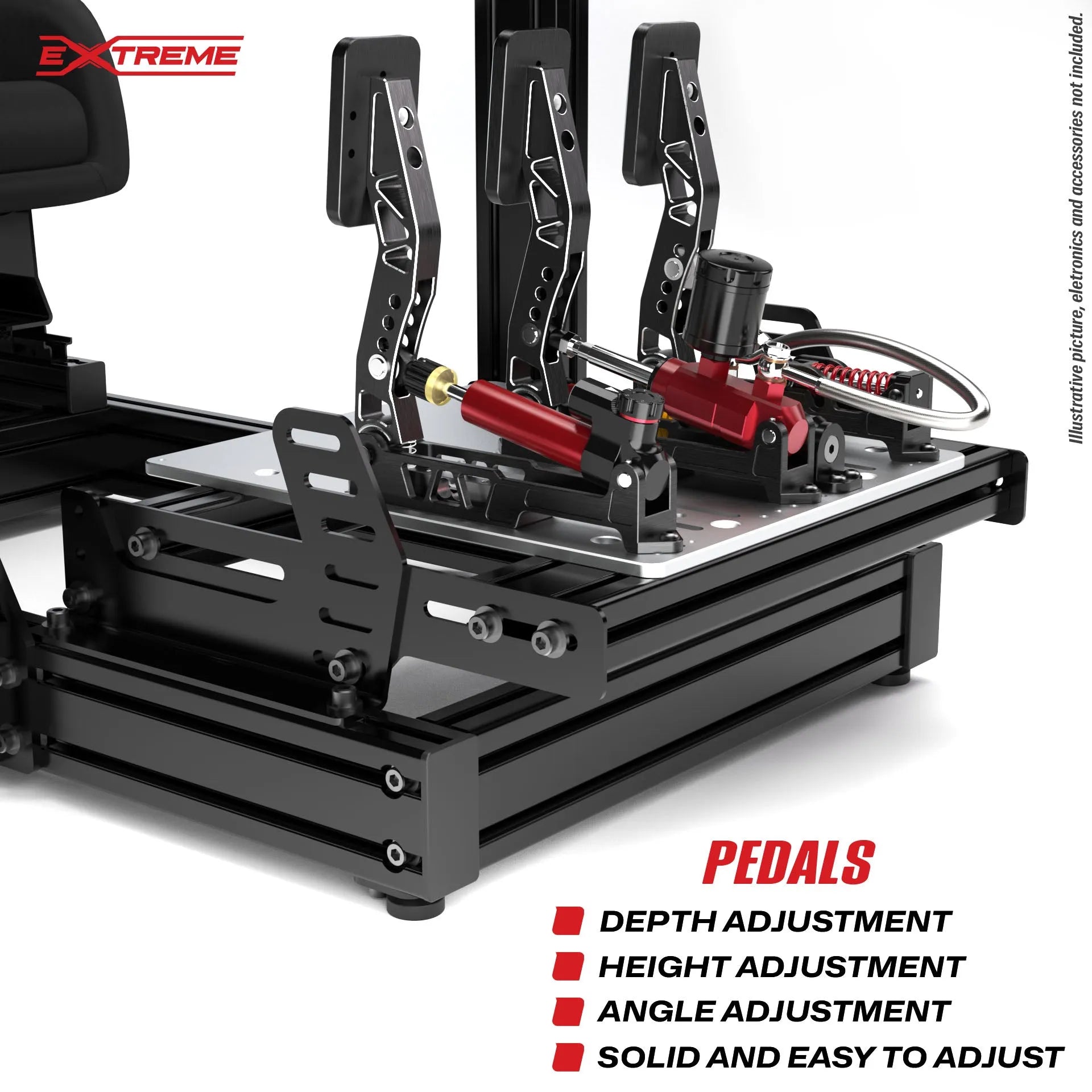 Extreme SimRacing AX80 Aluminum Profile Sim Racing Rig — FAST RACER
