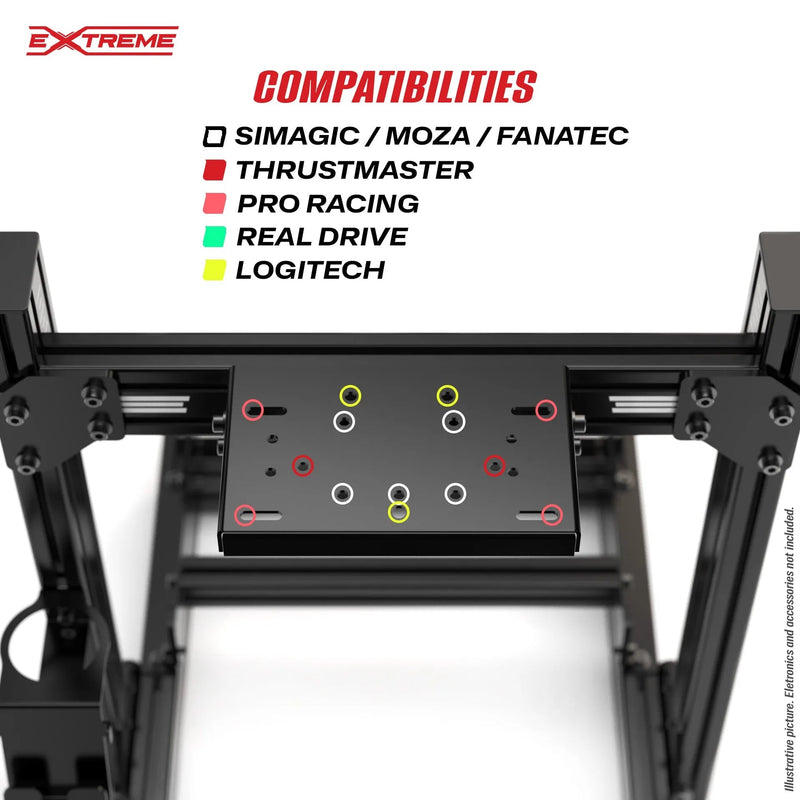 Extreme SimRacing AX80 Aluminum Profile Sim Racing Rig - FAST RACER