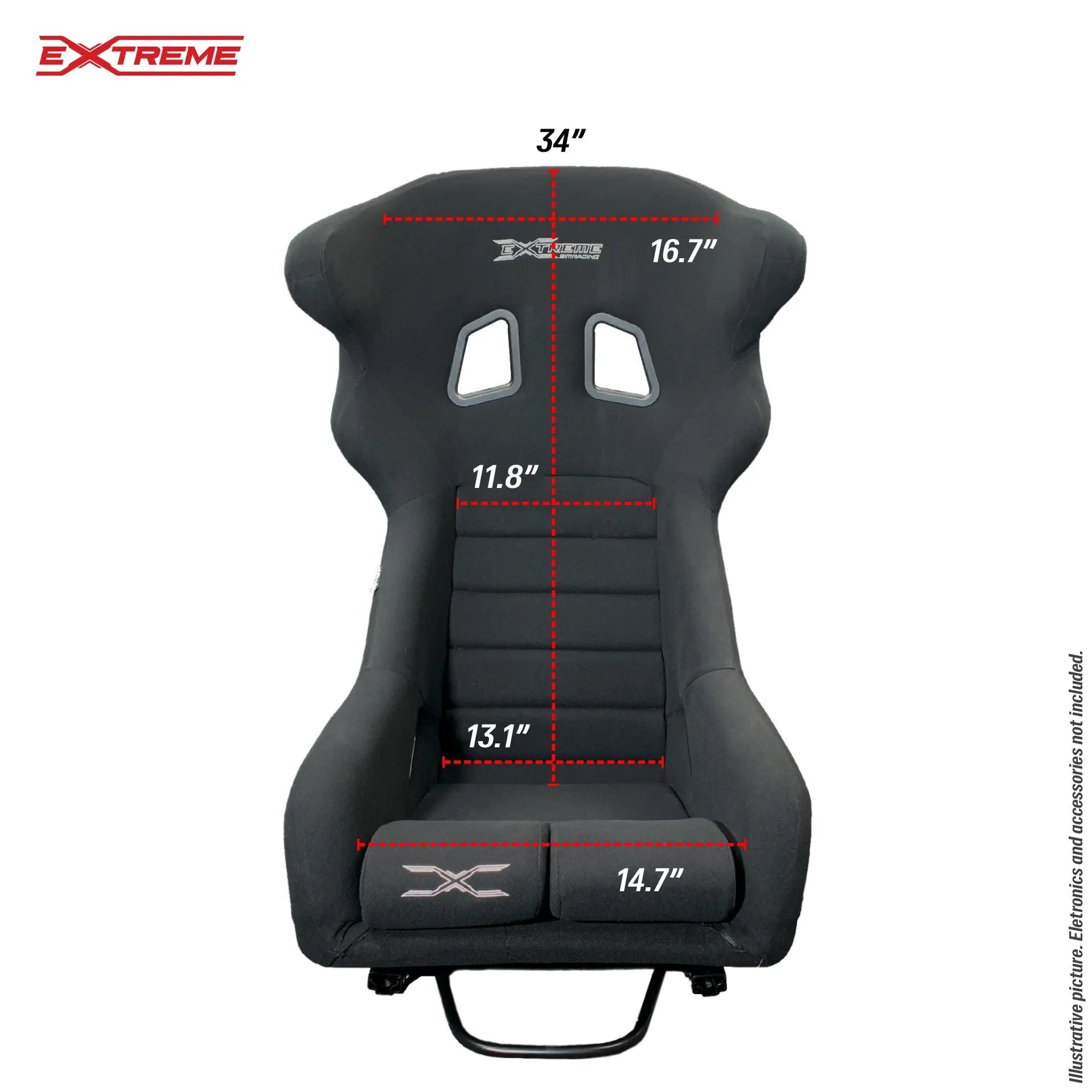 Extreme SimRacing AX80 Aluminum Profile Sim Racing Rig — FAST RACER