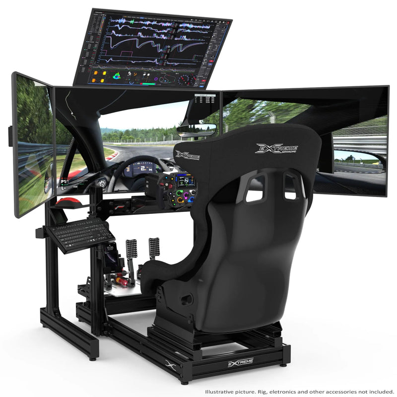 Extreme SimRacing AX80 Aluminum Profile Sim Racing Rig - FAST RACER