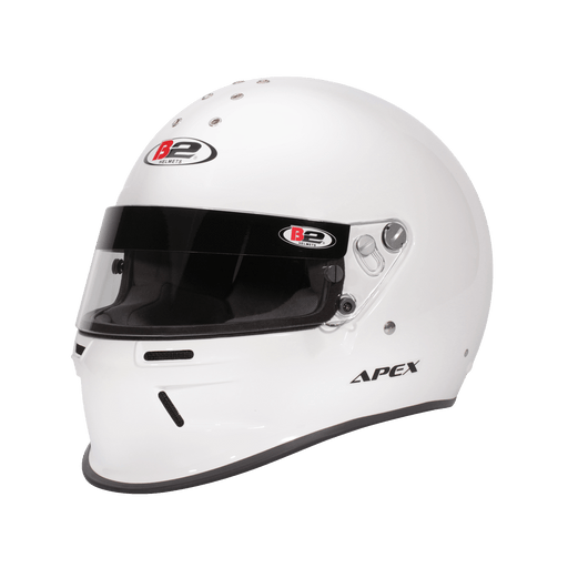B2 APEX Helmet SA2020 - White - Fast Racer