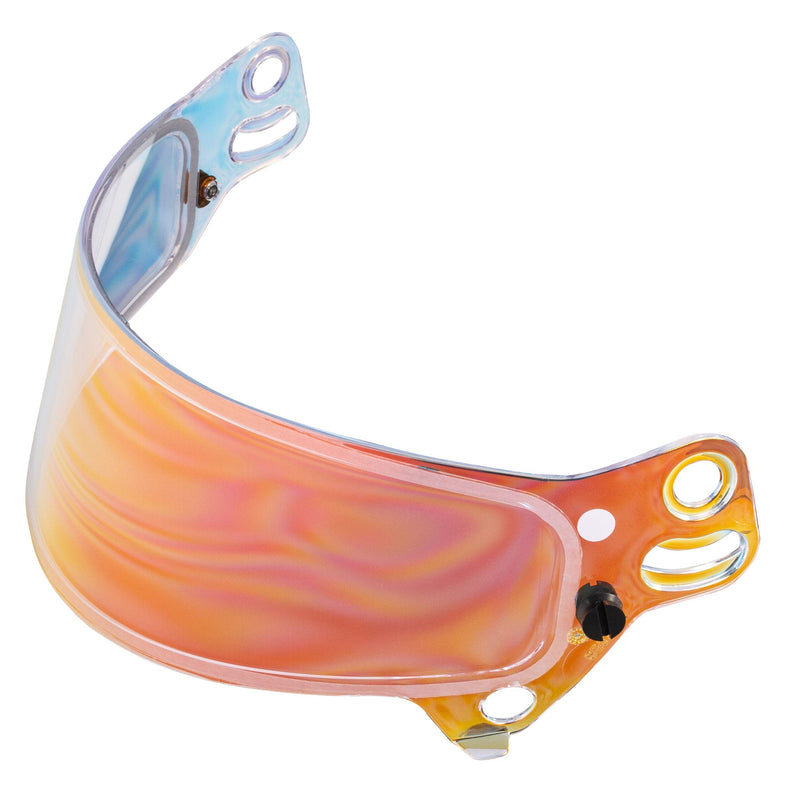 bell arrow helmet visor Bell SE07 2MM Replacement Shield For KC7 CMR Helmet Multi Layer Red (Light Smoke)