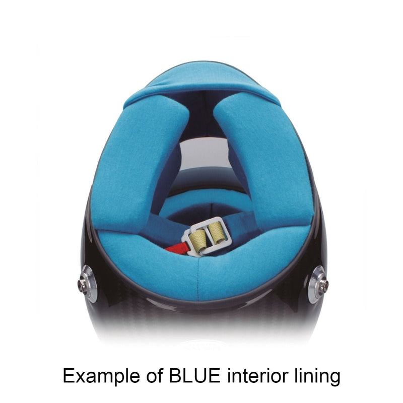 Bell HP77 Carbon Helmet, NON - Duckbill, With Custom Lining Colors - FAST RACER