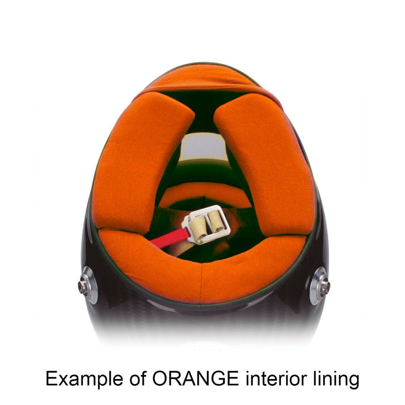 Bell RS7SC LTWT Carbon Helmet With Custom Lining Colors - FAST RACER