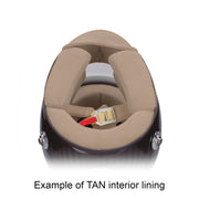 Bell HP77 Carbon Helmet, NON - Duckbill, With Custom Lining Colors - FAST RACER