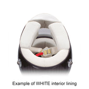 Bell HP77 Carbon Helmet, NON - Duckbill, With Custom Lining Colors - FAST RACER