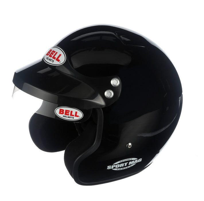 Bell Sport Mag Open Face Racing Helmet - Snell SA2020 - Black Left Front 1 - Fast Racer