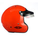 Bell Sport Mag Open Face Racing Helmet - Snell SA2020 - Orange Right- Fast Racer