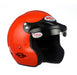 Bell Sport Mag Open Face Racing Helmet - Snell SA2020 - Orange Right Front - Fast Racer