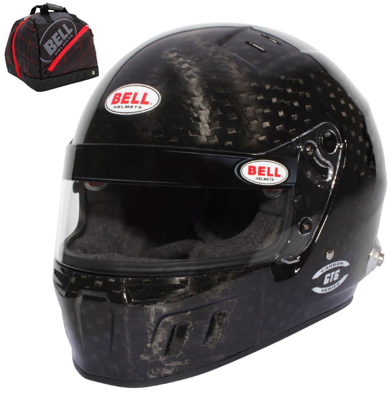 Bell GT6 Carbon Helmet With Custom Lining Colors - FAST RACER