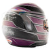 Bell KC7-CMR Kart Helmet - Lewis Hamilton 2020 Purple / Black - Back and Right - Fast Racer
