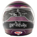 Bell KC7-CMR Kart Helmet - Lewis Hamilton 2020 Purple / Black - Back - Fast Racer