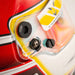 Bell KC7-CMR Youth Kart Helmet - Lewis Hamilton Signature Series White/Yellow/Red +Free HP Helmet Bag - Pivot Kit - Fast Racer