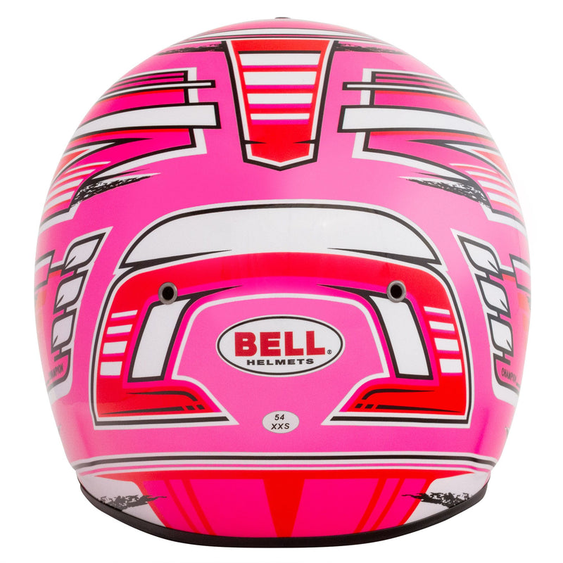 bell fraction youth helmet Bell KC7-CMR Champion Pink Kart Helmet - FIA/Snell CMR, Champion Pink