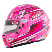 Bell KC7 - CMR Champion Pink Kart Helmet - FIA/Snell CMR / FREE GIFT - FAST RACER