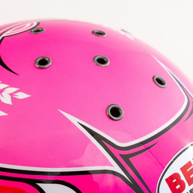 Bell KC7 - CMR Champion Pink Kart Helmet - FIA/Snell CMR / FREE GIFT - FAST RACER
