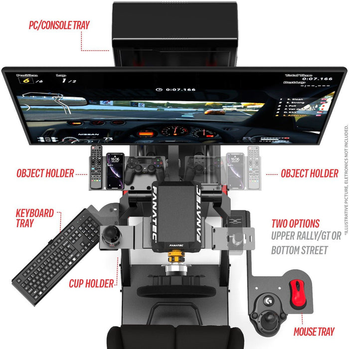 Extreme SimRacing Cockpit XT Premium 3.0 Fully Accessorized — FAST RACER