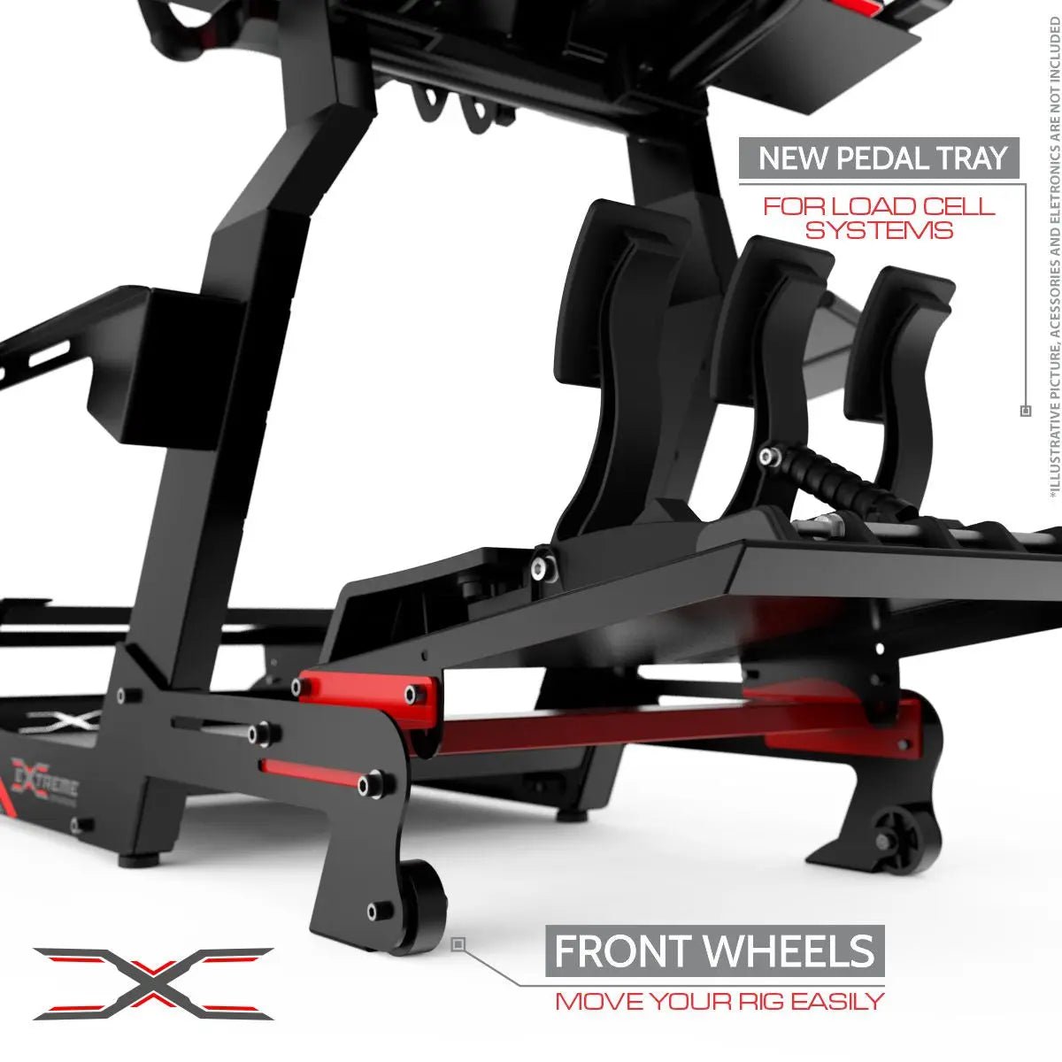 Extreme SimRacing Chassis 3.0 - Full of Accessories — FAST RACER