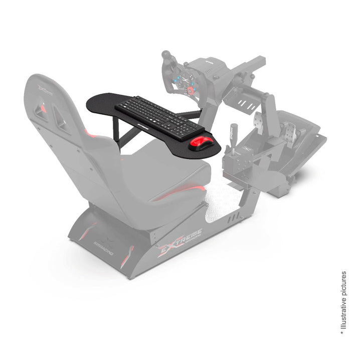 Extreme SimRacing Extreme Workstation Articulated Keyboard For Virtual ...
