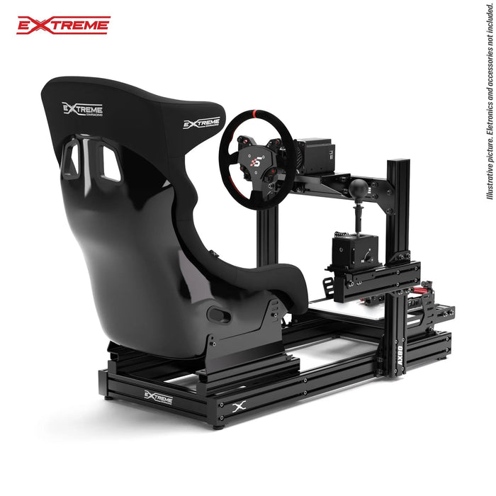 Extreme SimRacing Gear Shifter Mount For AX80 or Any Aluminum Chassis 80X40