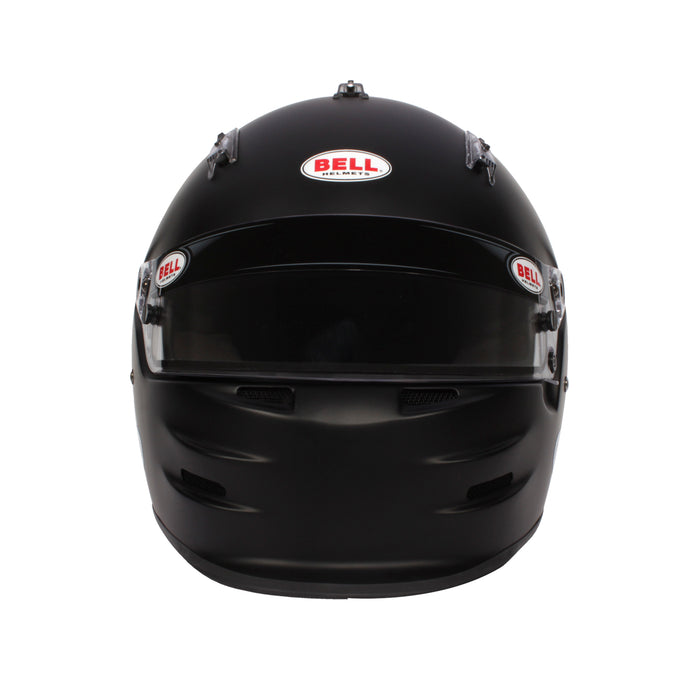 Bell GP3 SPORT SA2020 Helmet Racing Kart +FREE Bag Black Front View - Fast Racer 