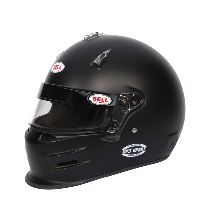 Bell GP3 SPORT SA2020 Helmet Racing Kart +FREE Bag Black Perfil View - Fast Racer 