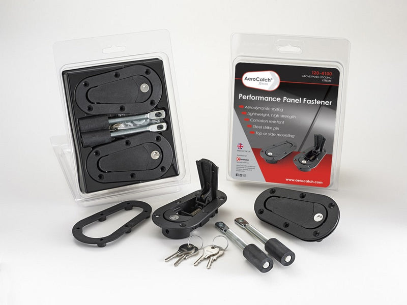 AeroCatch 120 - 4100 Xtreme Series Locking Hood Pins - FAST RACER