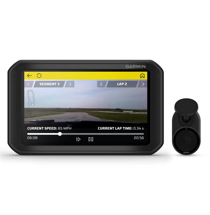 Garmin Catalyst Track Performance Optimizer - Dash Camera View - Fast Racer