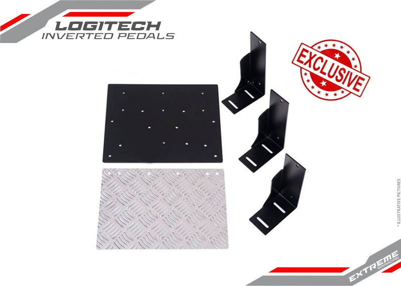 Extreme SimRacing Inverted Pedals For Logitech G25, G27, G29, G920 and G923 Upgrade - FAST RACER