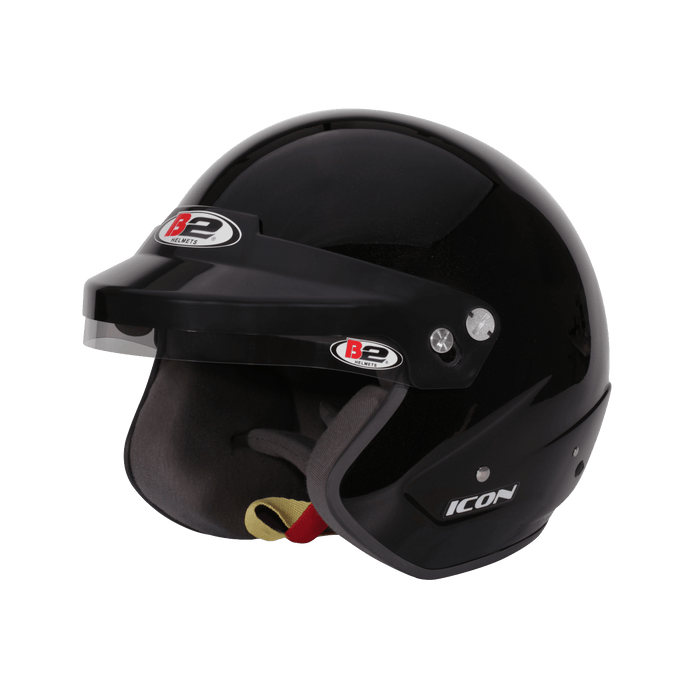 B2 ICON Helmet SA2020 - Black - Fast Racer