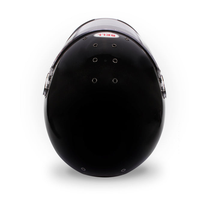 Bell K1 Sport Racing Helmet Karting Helmet Metallic Black Top View - Fast Racer