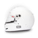 Bell K1 Sport Racing Helmet Karting Helmet White Side View - Fast Racer