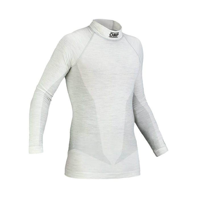 OMP ONE Top Nomex Undershirt IAA739E - White Front - Fast Racer