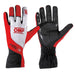 OMP KS-3 Kart Racing Gloves - KK02743 - Red/White - Pair - Fast Racer