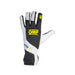 OMP KS-3 Kart Racing Gloves - KK02743 - Black/White/Yellow - Single - Fast Racer