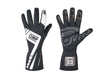 OMP | FIRST EVO Racing Gloves - Black/White Pair - FAST RACER