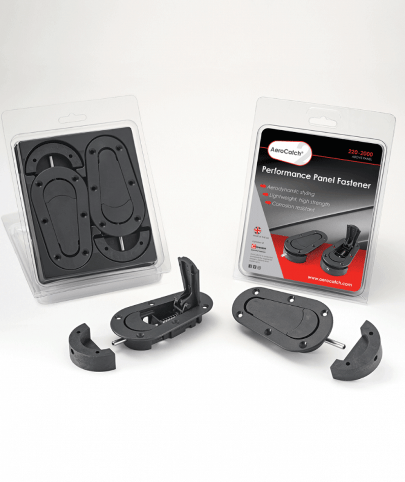 AeroCatch 220 - 2000 Locking Hood Pins - FAST RACER