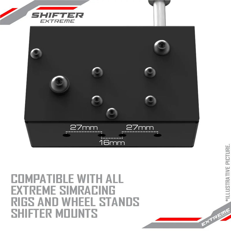 Sequential Shifter X Rocker Stand Extreme SimRacing Sequential X Shifter (PC Only) — FAST RACER
