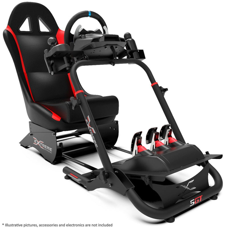Extreme SimRacing Wheel Stand SGT Black Edition - FAST RACER