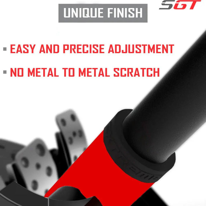 Extreme SimRacing Wheel Stand SGT Red Edition (Wheel Locks Included) - FAST RACER