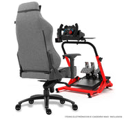 Extreme SimRacing Wheel Stand SGT Red Edition (Wheel Locks Included) - FAST RACER