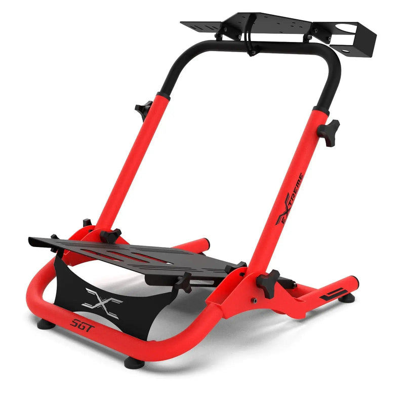 Extreme SimRacing Wheel Stand SGT Red Edition (Wheel Locks Included) - FAST RACER