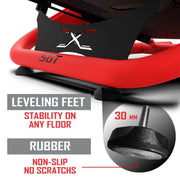 Extreme SimRacing Wheel Stand SGT Red Edition (Wheel Locks Included) - FAST RACER