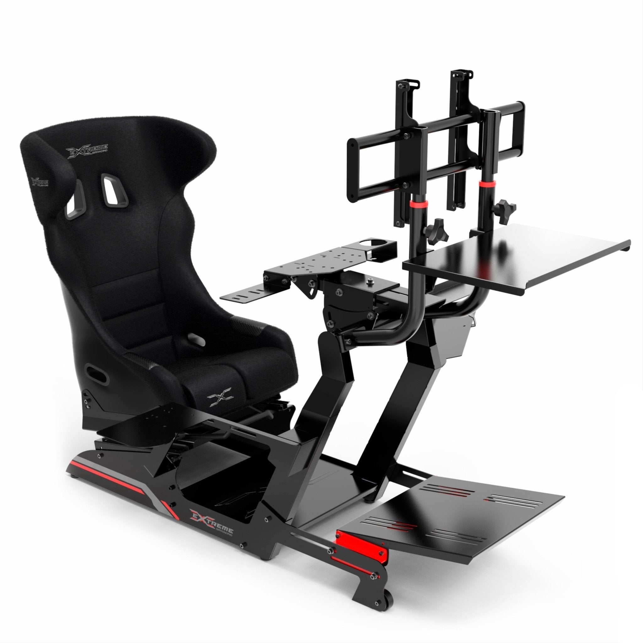 Extreme SimRacing Cockpit P1 3.0 Fully Accessorized — FAST RACER