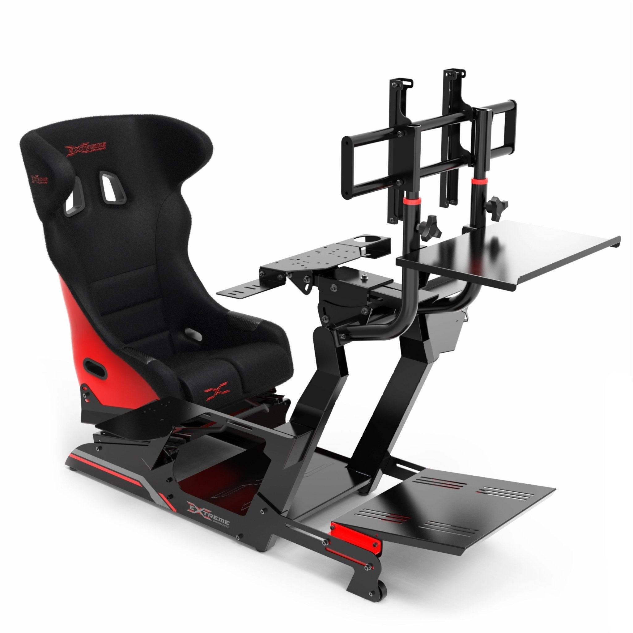 Extreme SimRacing Cockpit P1 3.0 Fully Accessorized — FAST RACER