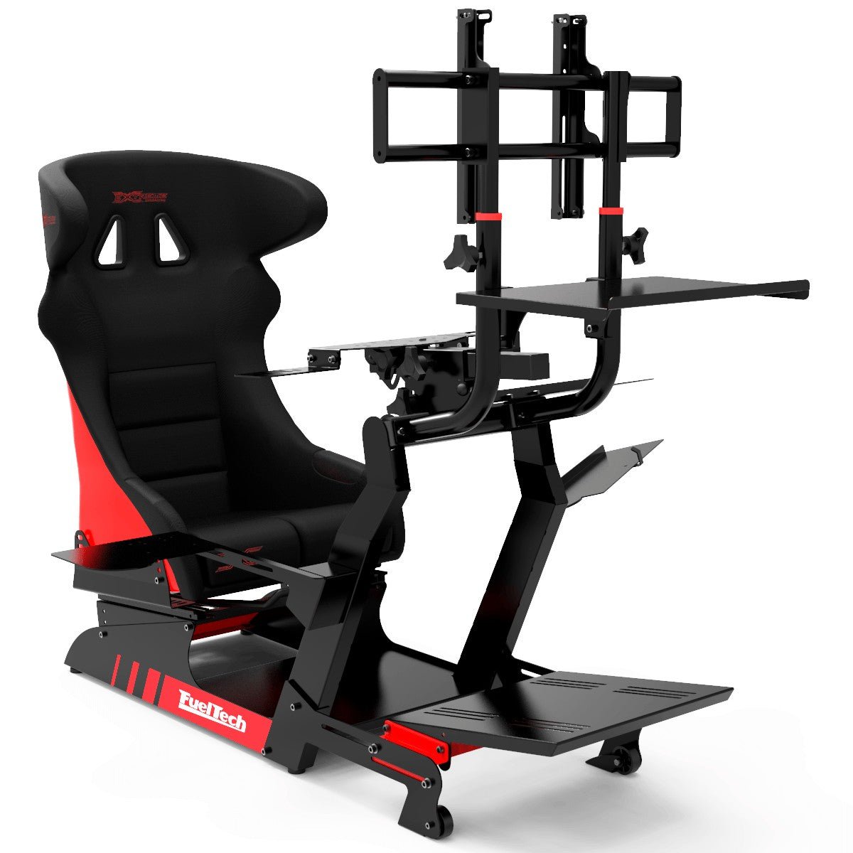 Extreme SimRacing Cockpit P1 3.0 Fully Accessorized — FAST RACER
