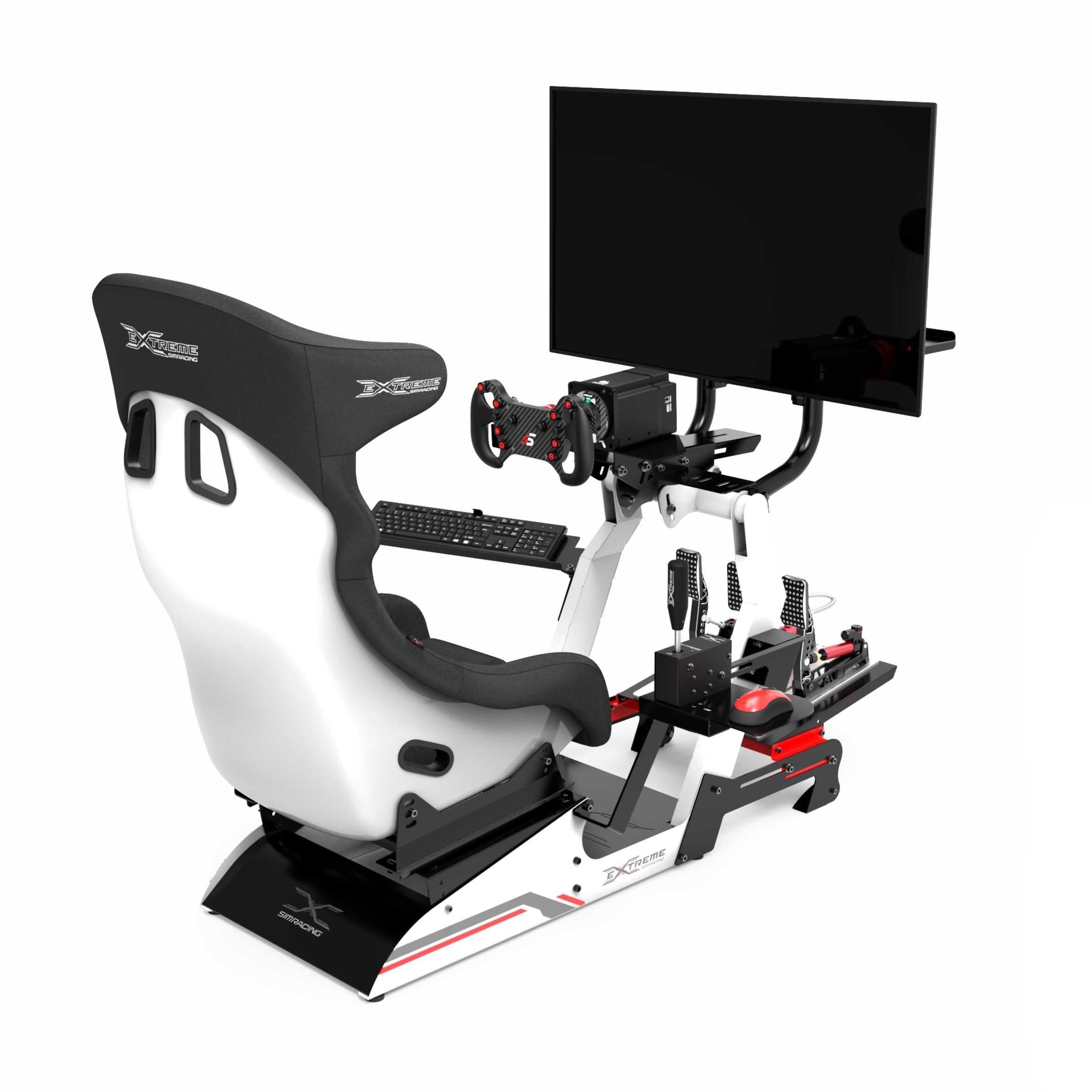 Extreme SimRacing Cockpit P1 3.0 Fully Accessorized — FAST RACER