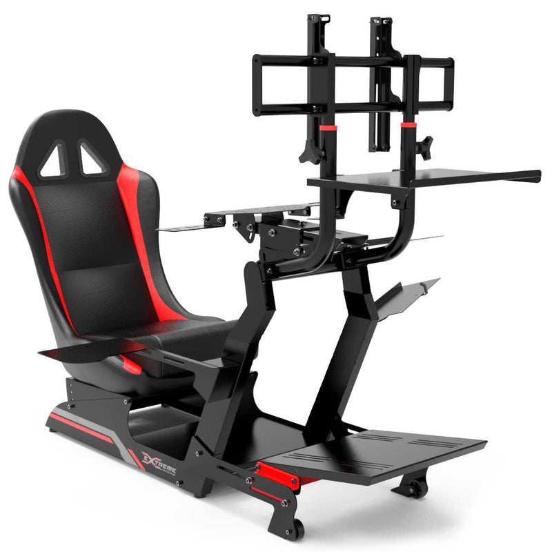 Extreme SimRacing Cockpit Virtual Experience 3.0 Fully Accessorized - FAST RACER