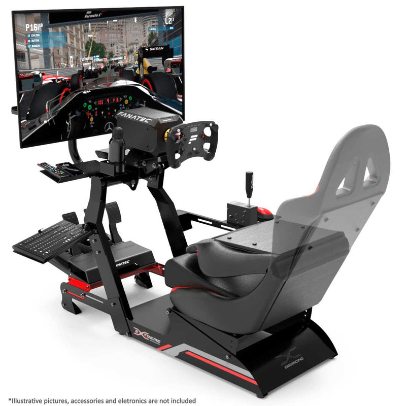 Extreme SimRacing Cockpit Virtual Experience 3.0 Fully Accessorized - FAST RACER