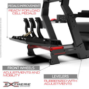 Extreme SimRacing Cockpit Virtual Experience 3.0 Fully Accessorized - FAST RACER